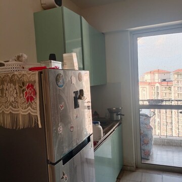 Kitchen in 3 BHK Apartment at DLF Regal Gardens, Sector 90 – for Rent