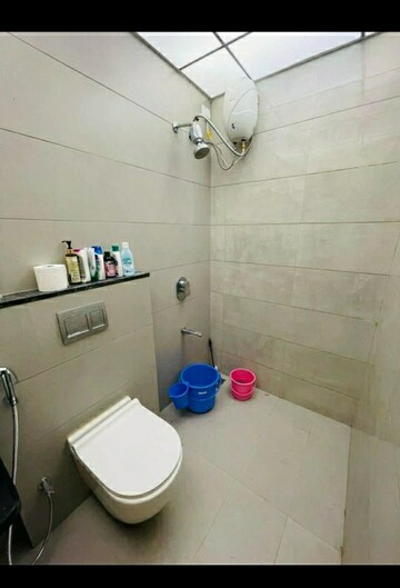 Bathroom in 1 BHK Apartment at Goodwill Enclave Apartment, Kalyani Nagar – for Rent