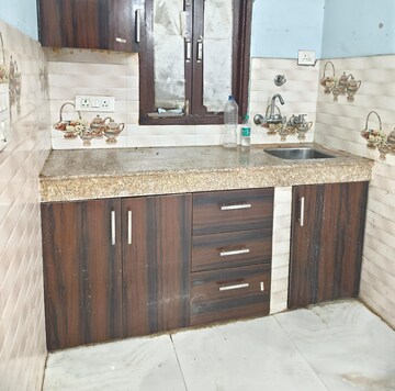 Kitchen in 1 BHK Builder Floor at Saket – for Rent