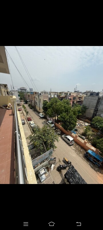 Balcony in 3 BHK Builder Floor at Divya Angels, Indrapuram – for Rent