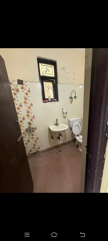 Bathroom in 3 BHK Builder Floor at Divya Angels, Indrapuram – for Rent