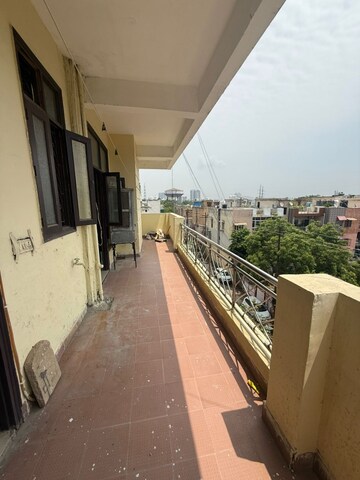 Balcony in 3 BHK Builder Floor at Divya Angels, Indrapuram – for Rent
