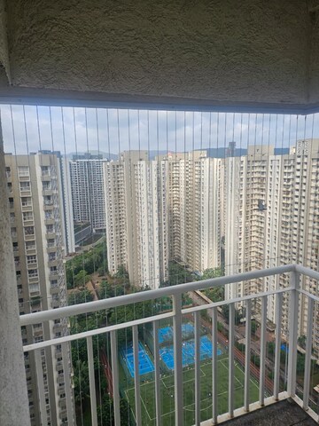 Balcony in 2 BHK Apartment at Lodha Amara, Kolshet Road – for Rent