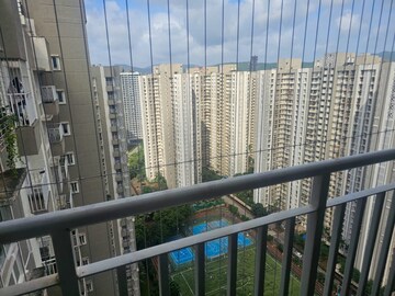 Balcony in 2 BHK Apartment at Lodha Amara, Kolshet Road – for Rent