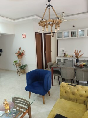 Living Room in 3 BHK Apartment at Lodha Amara, Kolshet Road – for Sale