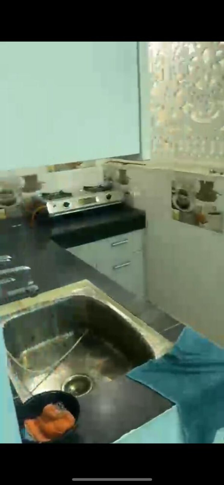 Kitchen, uttam nagar 2 Bedroom 60 Sq.Yd. Builder Floor In Uttam Nagar Delhi 9143259