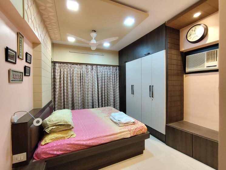 Bedroom, bharat-arize 2.5 Bedroom 1100 Sq.Ft. Apartment In Goregaon West Mumbai 9143266