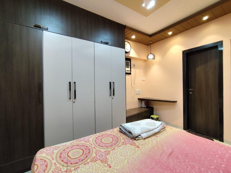 Bedroom, bharat-arize 2.5 Bedroom 1100 Sq.Ft. Apartment In Goregaon West Mumbai 9143266