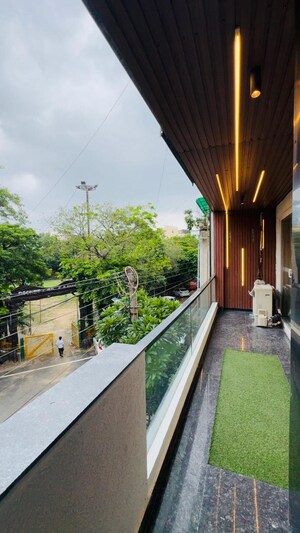 Balcony in 3 BHK Builder Floor at Chittaranjan Park – for Sale