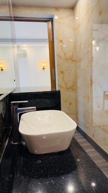 Bathroom in 3 BHK Builder Floor at Chittaranjan Park – for Sale