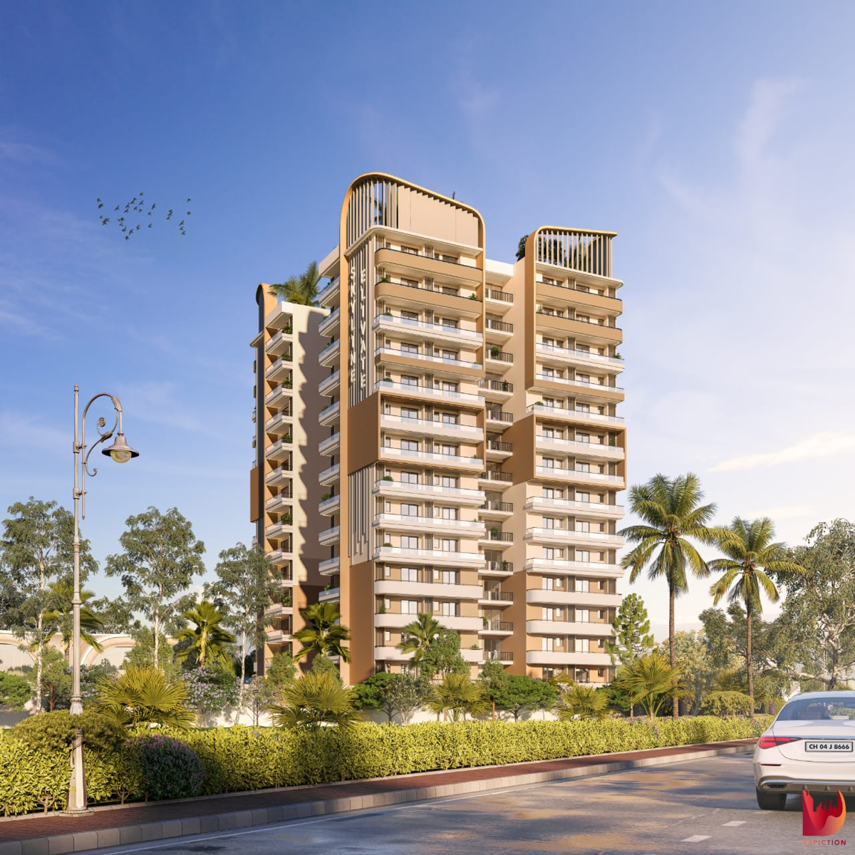 3 BHK + Study Room Apartment For Sale in Skyline Elevate