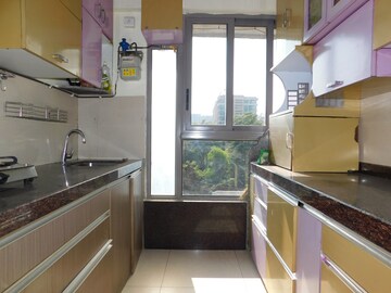 Kitchen in 2 BHK Apartment at The Wadhwa The Address, Ghatkopar West – for Rent