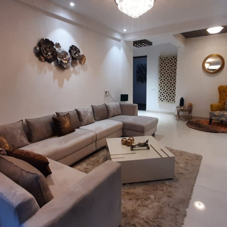Living Room, altura-apartments 3 Bedroom 1850 Sq.Ft. Apartment In Nagla Road Zirakpur 9143301