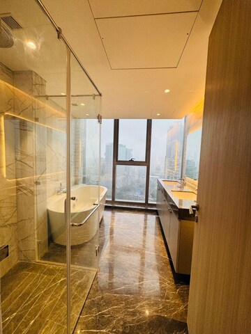 Staircase in 4 BHK Apartment at Rustomjee Crown, Prabhadevi – for Rent