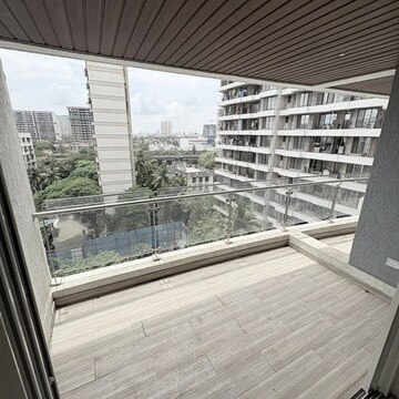 Balcony in 2 BHK Apartment at Windsor Apartment Bandra West, St. Peters Colony – for Rent