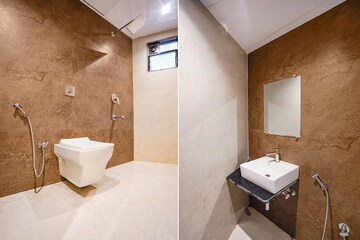 Bathroom in 2 BHK Apartment at Norita Chs Ltd, Powai – for Rent