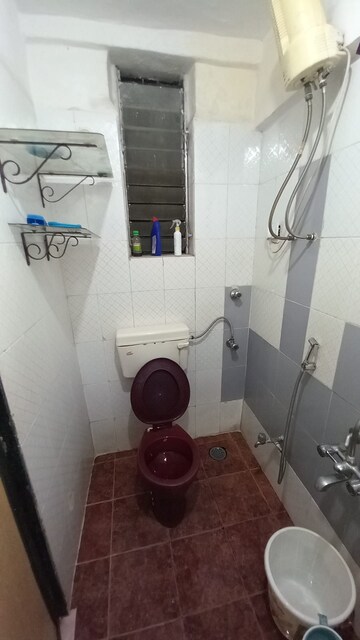 Attached Bathroom in 3 BHK Apartment at Proviso Tower CHS, Kopar Khairane – for Sale