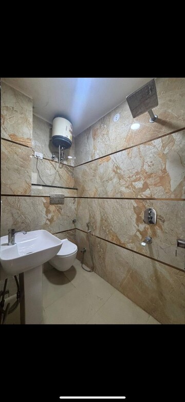 Bathroom in 2 BHK Builder Floor at Chattarpur – for Rent
