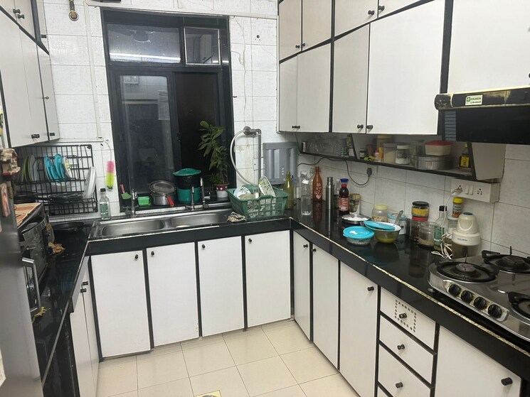 Kitchen, terrace-housing-society 2 Bedroom 800 Sq.Ft. Apartment In Mahim Mumbai 9143558