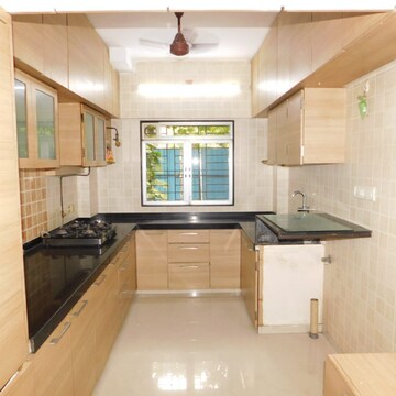 Kitchen in 3 BHK Apartment at Neel Sagar Vile Parle West, Gulmohar Colony – for Rent