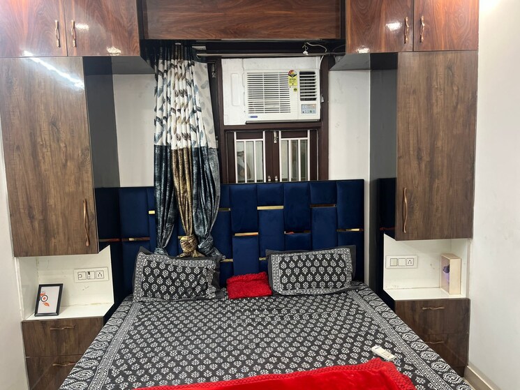 Bedroom, dwarka mor 2 Bedroom 70 Sq.Yd. Builder Floor In Dwarka Mor Delhi 9143613
