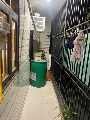 Balcony in 2 BHK Builder Floor at Dwarka Mor – for Rent