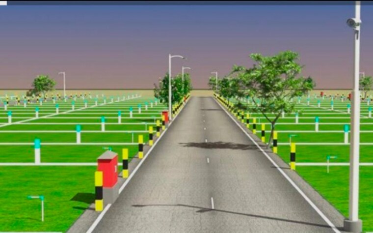 Exterior View, best-city-layout  1500 Sq.Ft. Plot In Rajanukunte Bangalore 9143614