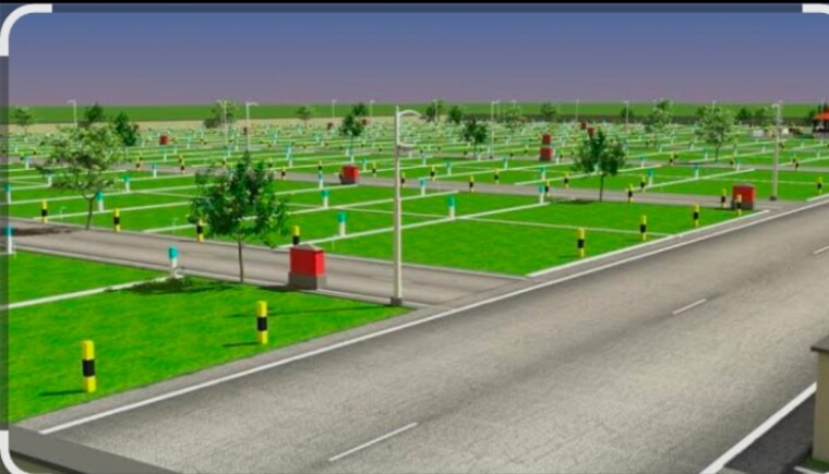 Exterior View, best-city-layout  2400 Sq.Ft. Plot In Rajanukunte Bangalore 9143618