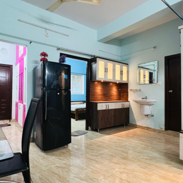 Living Room in 2 BHK Apartment at Kamala Arcade Kondapur, Kondapur – for Rent