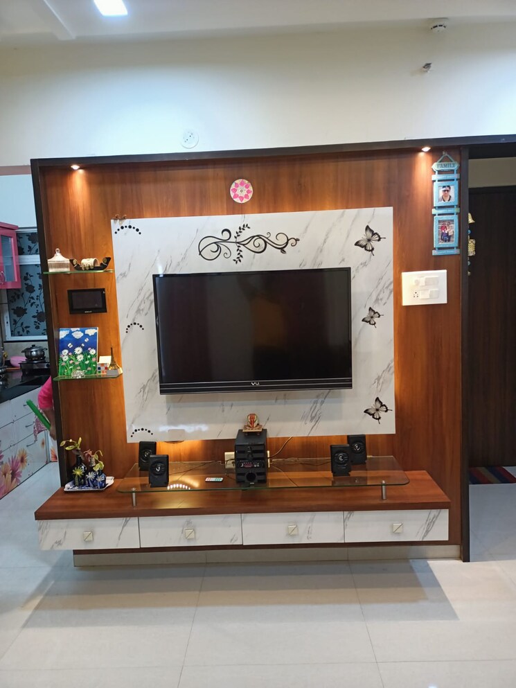 Living Room, bhandari-7-plumeria-drive 2 Bedroom 1250 Sq.Ft. Apartment In Tathawade Pune 9143724