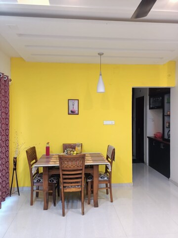 Living Room in 2 BHK Apartment at Bhandari 7 Plumeria Drive, Tathawade – for Rent