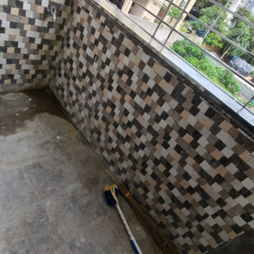 Balcony in 1 BHK Apartment at North Villa Kondapur, Hafeezpet – for Rent