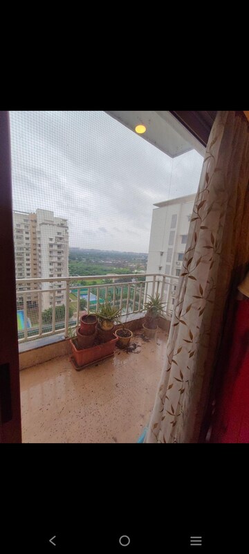 Balcony in 4 BHK Apartment at Adani Waterlily, Near Vaishno Devi Circle On Sg Highway – for Rent