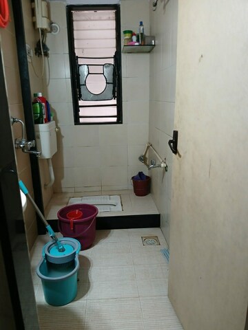 Bathroom in 1 BHK Apartment at Millennium Tower, Kandivali East – for Rent