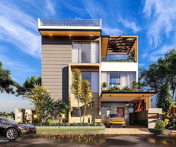 5 BHK + Servant Room Villa For Sale in Praneeta The Patio