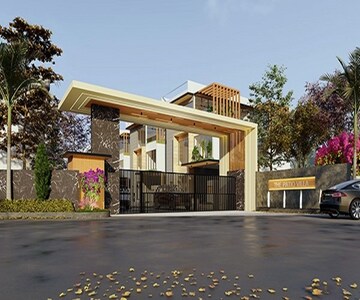 5 BHK Villa – Exterior View View at Praneeta The Patio, Mokila - for Sale