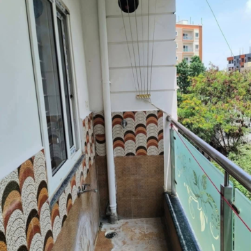 Balcony in 2 BHK Apartment at First Avenue Kondapur, Masjid Banda – for Rent