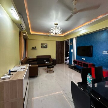 Living Room in 2.5 BHK Apartment at Tricity Promenade, Seawoods – for Rent