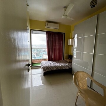 Living Room in 2.5 BHK Apartment at Tricity Promenade, Seawoods – for Rent