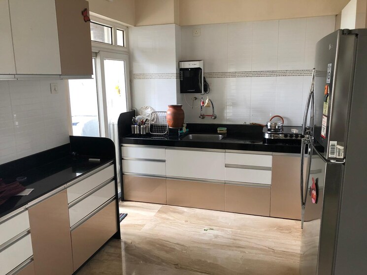 Kitchen, amit-ved-vihar 2.5 Bedroom 1050 Sq.Ft. Apartment In Kothrud Pune 9143905