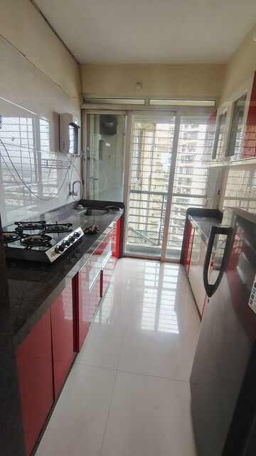 Kitchen in 2 BHK Apartment at Shakti Calista, Ghansoli – for Rent