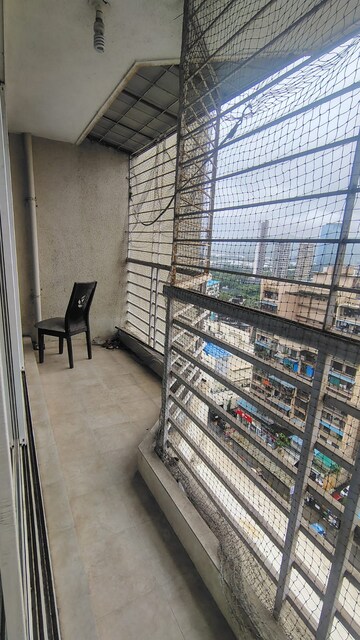 Balcony in 2 BHK Apartment at Shakti Calista, Ghansoli – for Rent