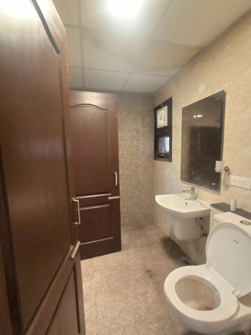 Bathroom in 3.5 BHK Builder Floor at Omaxe New Chandigarh, North Mullanpur – for Rent