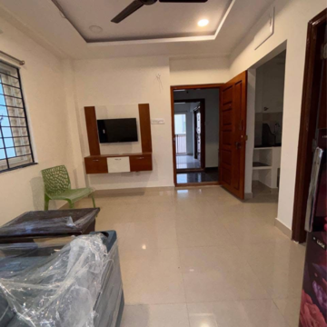 Living Room in 1 BHK Apartment at MK Residency Kondapur, Sriram Nagar – for Rent