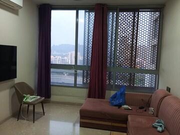 Living Room in 3 BHK Apartment at Piramal Vaikunth, Balkum Pada – for Rent