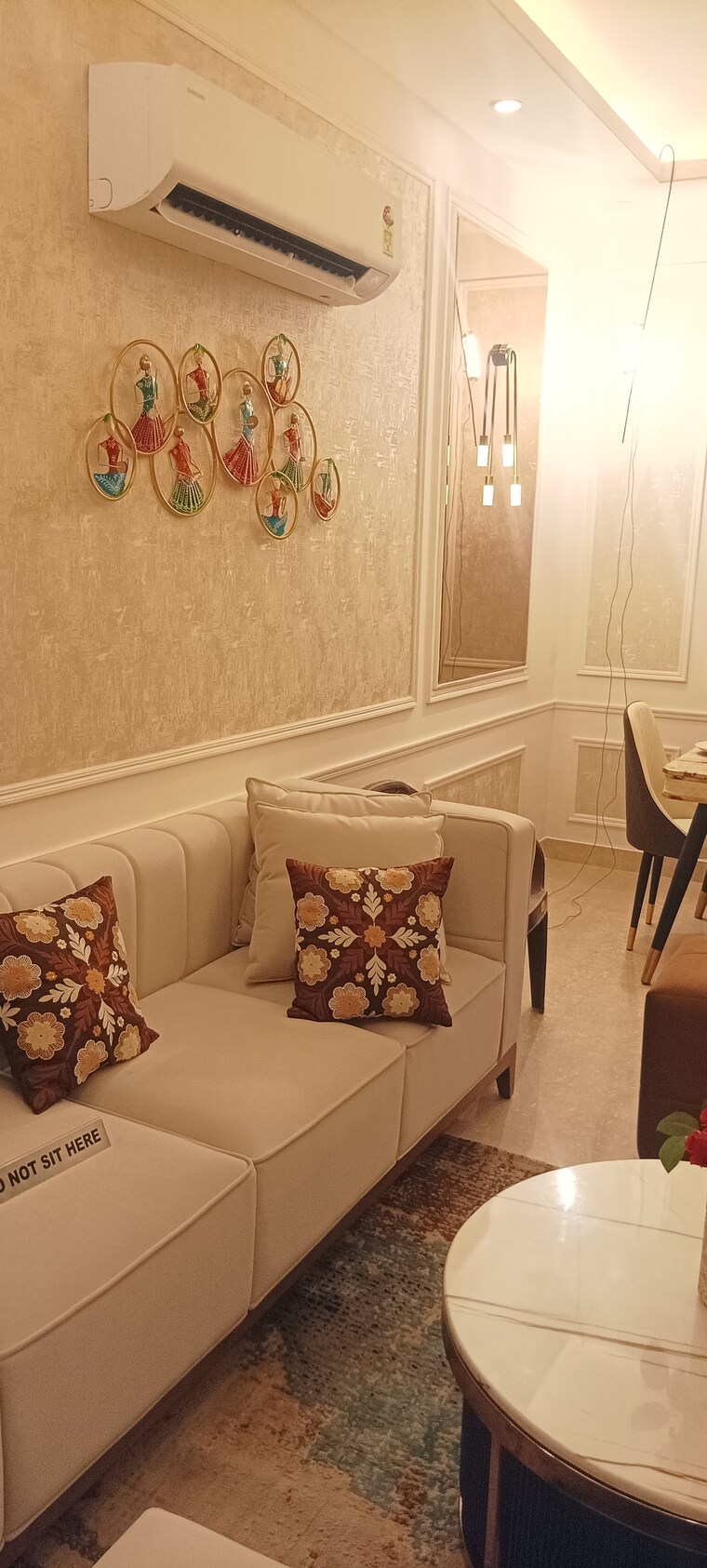 Living Room, mks-county 3 Bedroom 1550 Sq.Ft. Builder Floor In Sohna Sector 2 Gurgaon 9144109