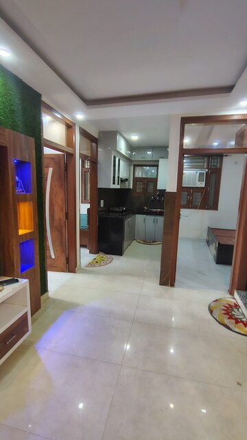 Living Room in 3 BHK Builder Floor at Dwarka Mor – for Rent