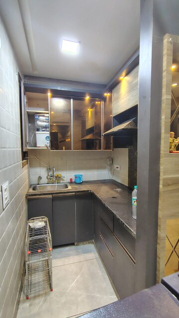 Kitchen in 2 BHK Builder Floor at Dwarka Mor – for Rent