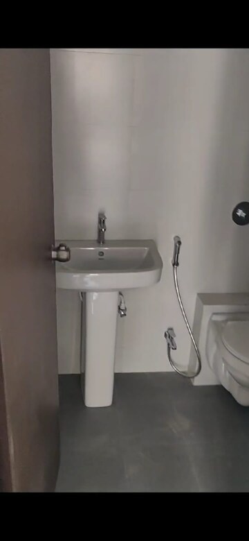 Bathroom in 3 BHK Apartment at Rajmata Trinity Greens, Wakad – for Rent