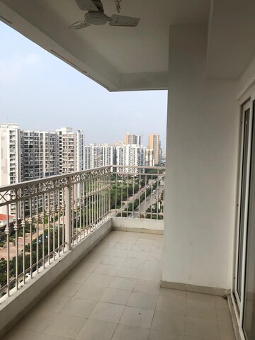 Balcony in 2 BHK Apartment at Ajnara Grand Heritage, Sector 74 – for Rent